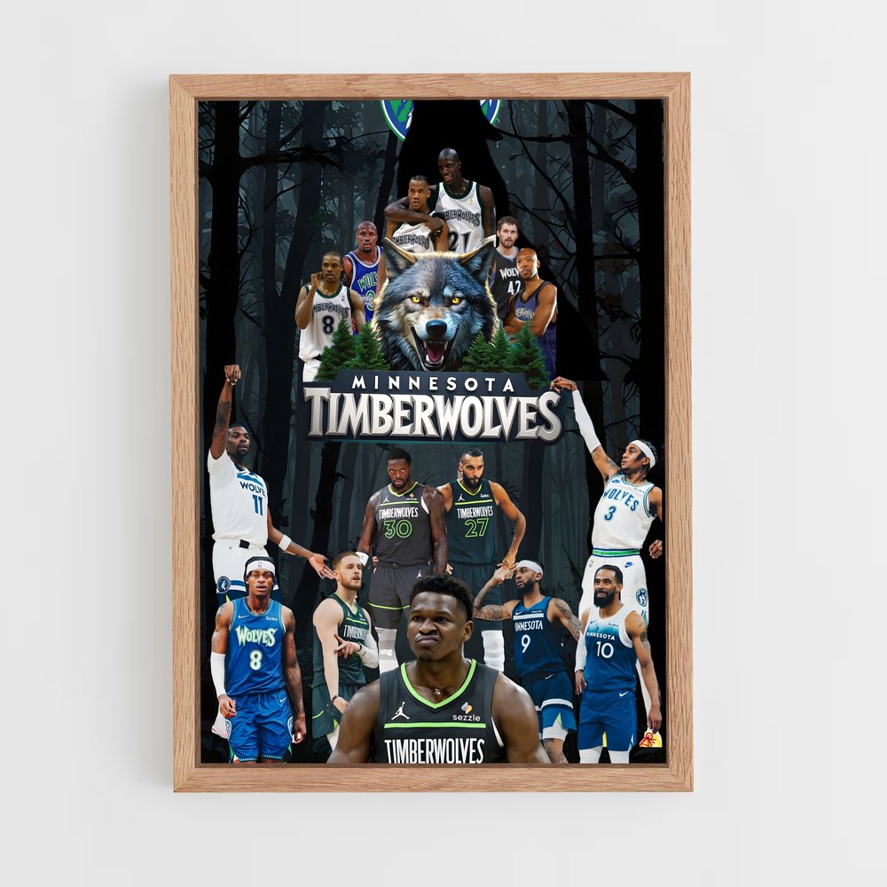Poster Wolves United – affiche Basketball (vue 4)